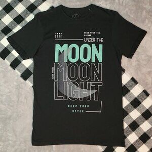 S | Original Brand | Lunar Style Short Sleeved Statement Tee